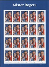 Mister Mr. Rogers Sheet of 20  -  Stamps Scott 5275 - £28.73 GBP