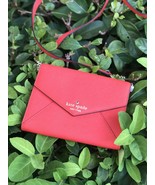 NWT KATE SPADE Perforated Leather Envelope Clutch Wallet Surpriseco/Mara... - £57.90 GBP+