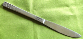 Customcraft Dinner Knife CUS 3 Pattern Stainless Taiwan Fleur De Lis VG*... - £4.73 GBP