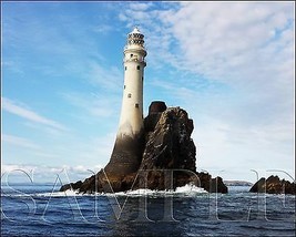 Lighthouse Photograph 8X10 New Fine Art Color Print Picture Photo Nature Ocean - £3.98 GBP