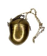 Vintage Brass Mango Purse Chatelaine Evening Bag - $187.71 CAD