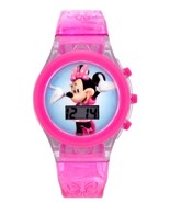 Disney MINNIE MOUSE Digital LCD Watch With Light Up Band - NEW - Holiday... - £15.68 GBP