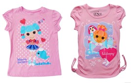 LALALOOPSY MGA Pink Fashion Cotton Tops Tees T-Shirt NEW Girls Size 6 or... - $10.99