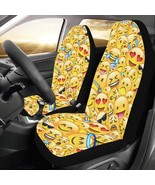 Messenger Face Expression Car Seat Covers (Set of 2) - £38.54 GBP