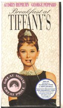 BREAKFAST at TIFFANY&#39;S (vhs) *NEW* slightly crazy girl with exotic social life - £5.98 GBP