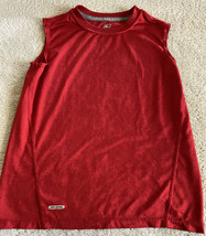 Starter Boys Red Dri-Star Athletic Tank Top Large 10-12 - $7.35