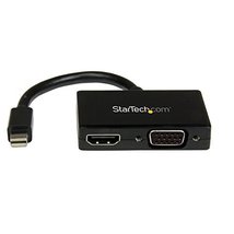 StarTech.com Mini DisplayPort to HDMI and VGA - 2 in 1 Travel Adapter - ... - $41.37