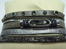 Goodworks Bracelet, SCRIPTURE Jeremiah 29:11,5 Leather Strand - £39.16 GBP