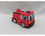 Wind Up Red Plastic Firetruck Toy 2&quot; - $9.89