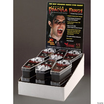 Dracula fangs display 12 pcs m - $5,212.08 MXN