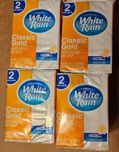 2 Pack White Rain Classic Gold Soap Bars Mild + Moisturizing Lot Of 4 (8 Bars) - $15.58