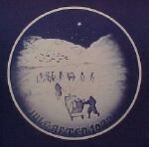 1972 Bing &amp; Grondahl Christmas Plate Christmas In Greenland - £7.94 GBP