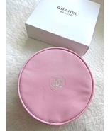 New CHANEL Beaute Pink Cosmetic Makeup Bag VIP Gift New with box - £27.53 GBP