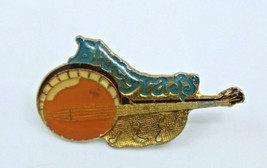 Bluegrass Banjo Guitar Music Multi Color Collectible Pinback Pin Button ... - $12.23