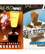 Tae Bo Workout Vintage VHS 2000 Exercise Lot of 2 Tapes Billy Blanks VHS... - $28.05 CAD