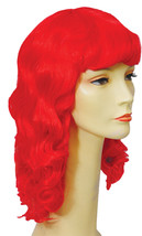 Adult Long Full Style Red Mermaid Costume Wig - $61.76