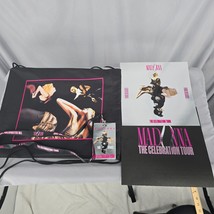 2024 Madonna Celebration Tour VIP Drawstring Bag Mini Poster with Sleeve... - £48.75 GBP
