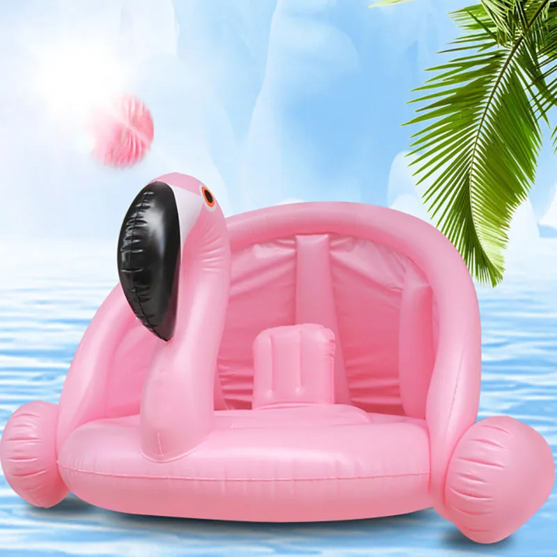 Sporting Inflatable Flamingo Swan Giant Pool Float Toys for Kids Baby Swimming R - £37.68 GBP