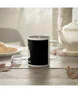 Insulated Coffee Mug, 10 oz, Travel Mug, Double Wall Stainless, White De... - £27.35 GBP