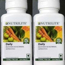 Amway Nutrilite Daily - 120 Tablets (Pack Of 2) Multivitamin &amp; Multimine... - £55.38 GBP