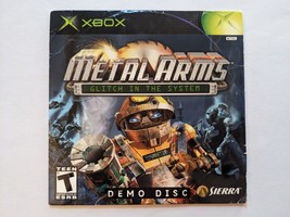 NEW SEALED Metal Arms Glitch in the System Demo Disc Microsoft XBOX - £19.42 GBP