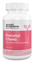 Nutri Supreme Prenatal Vitamin, Chewable Prenatal Vitamins for Women wit... - $34.28