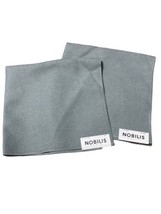 NOBILIS Alvar Gray Remnant Sample 18” Square New Set Of 2 - $19.79