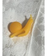 Lot Of 10 Yellow Tea Snails Silicon NEW - $1.97