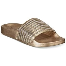 $30 INC International Concepts INC Metallic Mesh Stripe Slides Size XL - £4.01 GBP