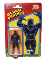 Hasbro Marvel Legends Retro Black Panther Action Figure - F2659 New &amp; Sealed Box - £54.56 GBP