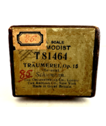 Themodist Player Piano Music Word Roll TRAUMEREI, OP. 15 T81464 London V... - €44,13 EUR