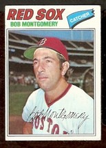 Boston Red Sox Bob Montgomery 1977 Topps # 288 Vg - $0.50