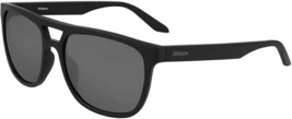 NEW Dragon DR Cove LL 002 Matte Black Sunglasses with Smoke Luma Lenses ... - $54.40