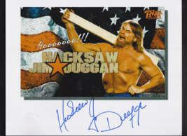 Hacksaw Jim Duggan WWE WCW Wrestler Signed 8x10 Glossy Photo - £10.52 GBP