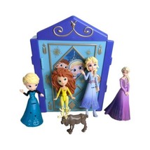 Disney Doorables Frozen Beyond the Door Elsas Bedroom With 5 Figures - $11.71