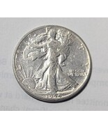 1944 Walking Liberty Half Dollar Silver .900 standard circulation coin - €16,24 EUR