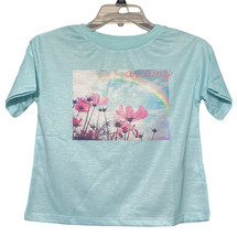 Art Class Youth Girls Light Blue Dreamy Floral T Shirt Size Medium 7/8 New - £3.12 GBP