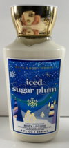 Bath and Body Works Iced Sugar Plum Body Lotion 8 fl oz /236mL NEW - £15.81 GBP