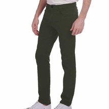 Jachs Men’s 5 Pocket Stretch Pant, Green , 40x32 - £19.71 GBP