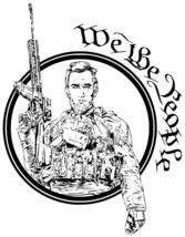 Tactical Abe We the People Sticker Decal (Select your Size) - £1.94 GBP+