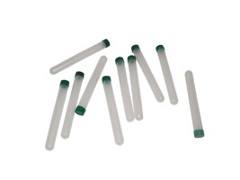 10 Round Stock Play Clear Paintball Tubes + Caps  10 Pack - £35.69 GBP