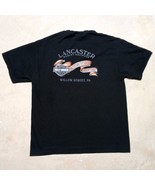Vintage Harley Davidson Motorcycles Lancaster PA Made in USA Pocket Shir... - $17.95