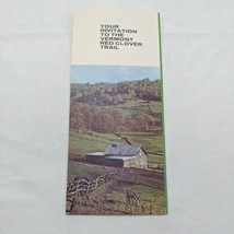 1978 Your Invitation To The Vermont Red Clover Trail Travel Brochure - $11.14