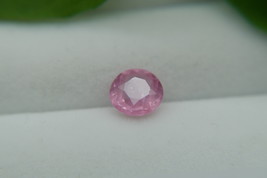  RARE: Neon Pink Mahenge Spinel, designer cut premium handcrafted round cut with - £636.86 GBP