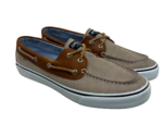 Sperry Men&#39;s Top Sider Bahama Chambray 2-Eye STS10642 Boat Shoes Tan Siz... - £52.69 GBP