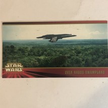 Star Wars Episode 1 Widevision Trading Card #6 Over Naboo Swampland - £1.97 GBP