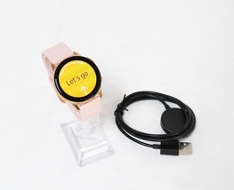 Samsung Galaxy Watch Active2 SM-R835U 40mm LTE Smartwatch Gold Pink Spor... - $607.10 MXN