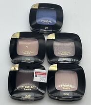 5pk Bundle L'oreal Color Riche Powder Eyeshadow  - #201, #206, #207, #21... - $55.34