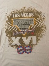Monster Jam XVI World Finals Las Vegas Mens T Shirt L - £14.08 GBP