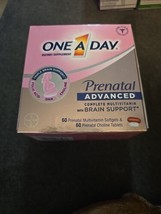 One A Day Prenatal Advanced 60 Prenatal Multi &amp; 60 Choline (MO1) - £19.67 GBP